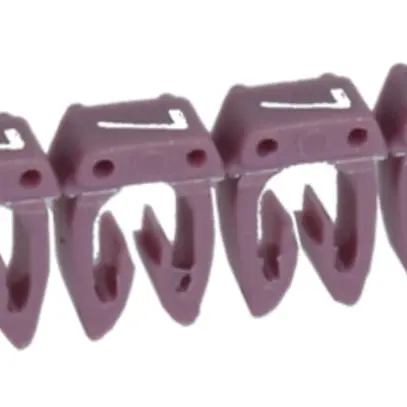 Kennzeichnungsring Legrand CAB 3, für 1.5…2.5mm² Aufdruck: '7', violett 