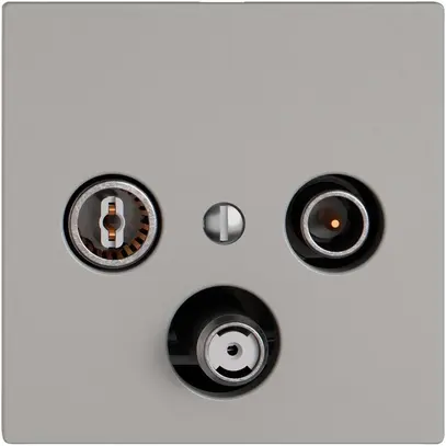 Prise antenne TV-R-SAT EDIZIO.liv SNAPFIX® DB52 prise de dérivation grc 