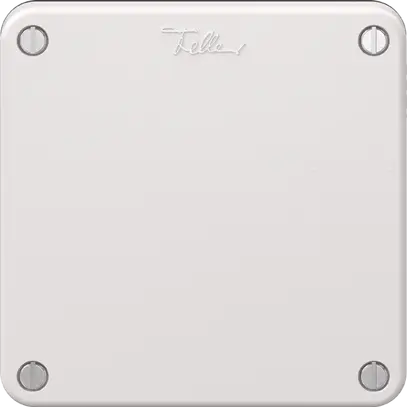 Blindabdeckung NEVO N.CO Einbautiefe 3 mm, weiss 