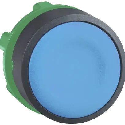 Pulsante Schneider Electric piatto blu 