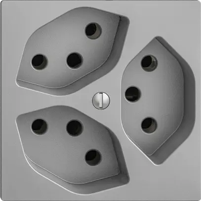 Presa INC EDIZIOdue 3×T13 silver 