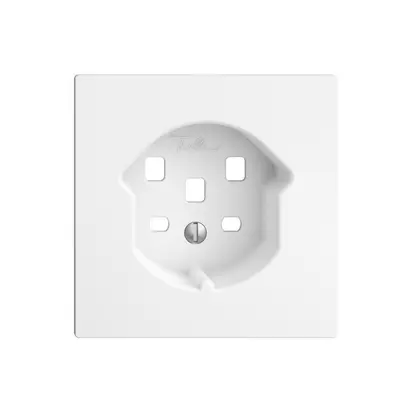 Placca frontale EDIZIOdue 25 bianco 