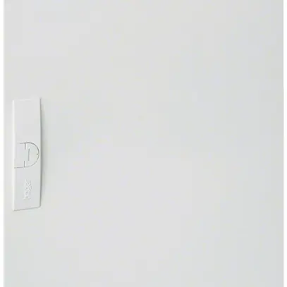 Tür rechts geschlitzt Hager univers 519×919×12mm IP3X weiss 