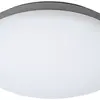 LED-Decken-/Wandleuchte SLICE CIRCLE 10/18/24W 830/840 1800/2800lm IP54 silber 