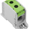 Blocco di distribuzione WM WPD 132 1×185/1×185mm² 353A 1000V TS35 verde 