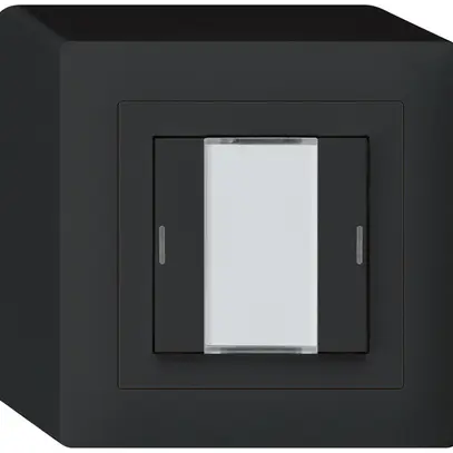 Tasto AP kallysto KNX 2×nero LED RGB s/e-link 