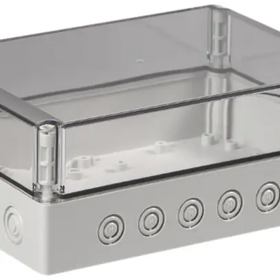 Scatola per apparecchio RW CUBO S 175×250×100mm SPCM trasparente 