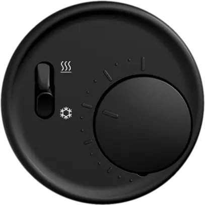 Termostato ambiente STANDARDdue SNAPFIX® inter.risca./refrig.230V AC 50Hz ne 