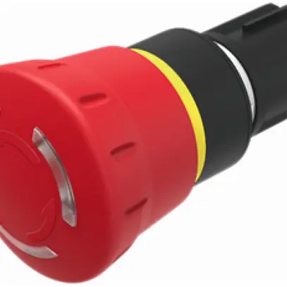 Tasto arresto emergenza INS EAO45 D40 rosso, illuminabile 