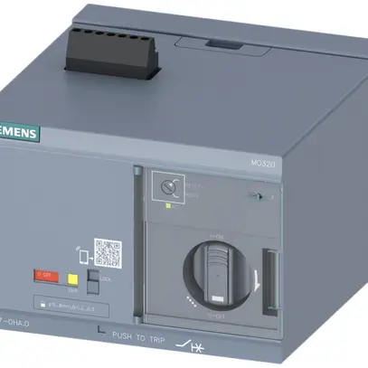 Azionatore a motore Siemens SENTRON per 3VA1/2 400…630, 24…60VDC 