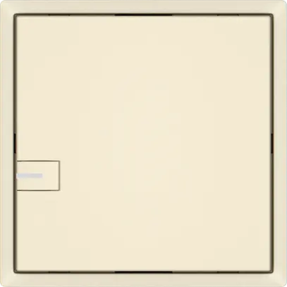 Poussoir universel EDIZIO.liv UNI SNAPFIX® 12…48V a.LED bleu 1× comm.1T cr 