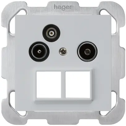 UP-Antennendose R/TV-Daten kallysto HMS B 2GHz 19db hellgrau 