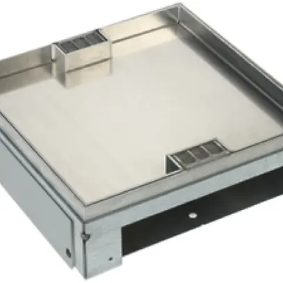 Boîte de raccordement Woertz hauteur de chape 85…110mm 284×284mm 