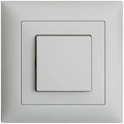 Poussoir ENC EDIZIOdue A-R/1P gris clair 