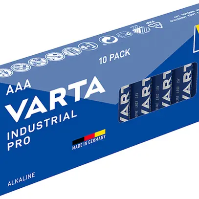 Pila alcalina VARTA Industrial AAA 