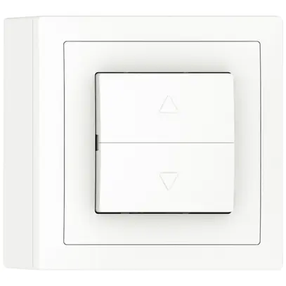 Pulsante per tapparella AP SIDUS B bianco 1 canale 