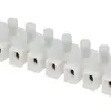 Barrette de bornes Adels-Contact 12P 0.5…10mm² 41A 500V blanc 