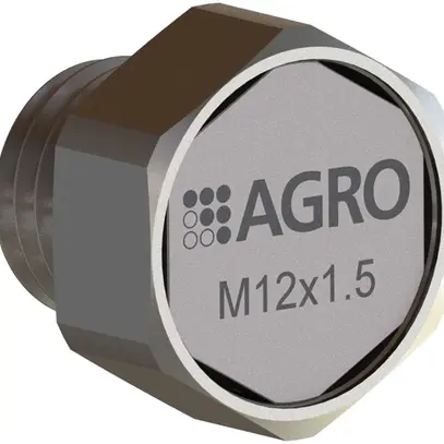 Valvola di compensazione AGRO acciaio inossidabile A4 M12×1.5mm con membrana 