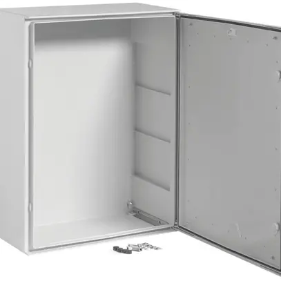 Coffret AP Hager Orion.Plus polyester 600×800×300mm IP65 SKII gris clair 