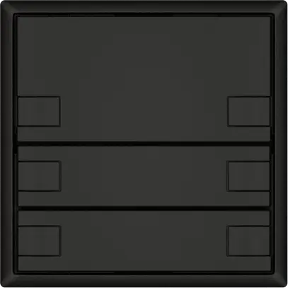 Universaltaster EDIZIO.liv UNI SNAPFIX® 12…48V o.LED 3× 2-Tbed.sz 