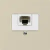 Insert pour prise de raccordement kallysto 1×RJ45u beige 