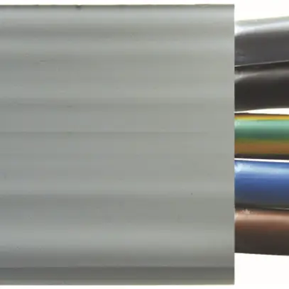 Cavo piatto Woertz 5×25mm² senza alogeni GR UV B2ca Una lunghezza