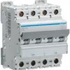 Disjoncteur Hager MCB 4P 415V type C 6A 4UM 