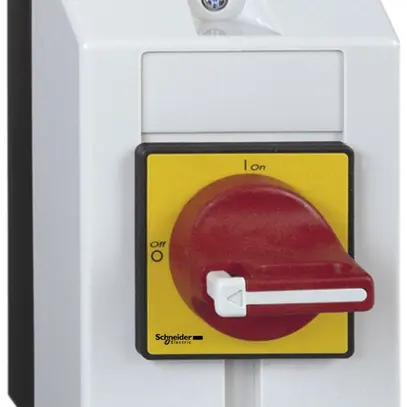 Interruttore principale arresto emerg.AP SE Vario 16A 3P rosso IP65 