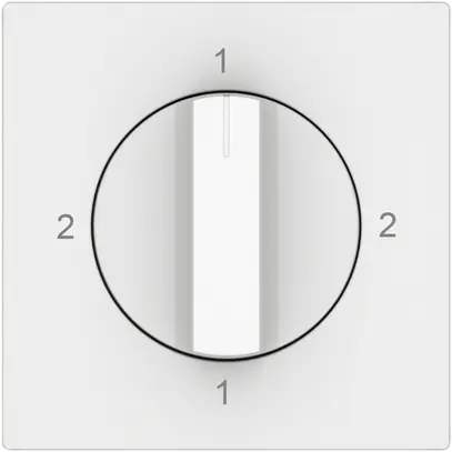 Interrupteur rotatif EDIZIO.liv SNAPFIX® manette inverseur 3/1L bc 