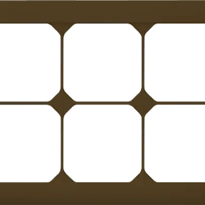 Intestazione INC kallysto.line 2×3 marrone orizzontale 