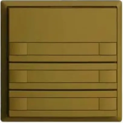 Pulsante KNX RGB EDUE, 250mW, s.LED, c.inserto carta, 6×pulsante, 1×tasto, ov 