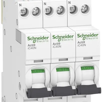 Dispositif d.protection contre surintensités Schneider Electric iC40 25A (D) 6kA 