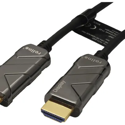 Cavo HDMI ROLINE 8K@60Hz (HDMI 2.1) AOC HDR 3D ethernet nero 15m 