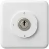 UP-Schlüsselschalter 0/2L basico weiss 