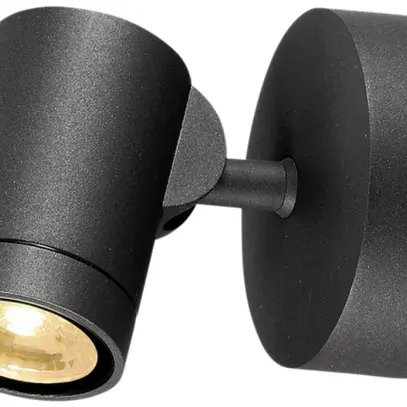 Applique LED SLV HELIA, 8W 450lm 3000K IP55 anthracite 