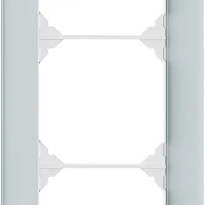 UP-Kopfzeile EDIZIO.liv prestige SNAPFIX® 3×1 214×94mm spiegel satin 