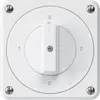UP-Drehschalter robusto IP55 S2/1P weiss für Kombination 