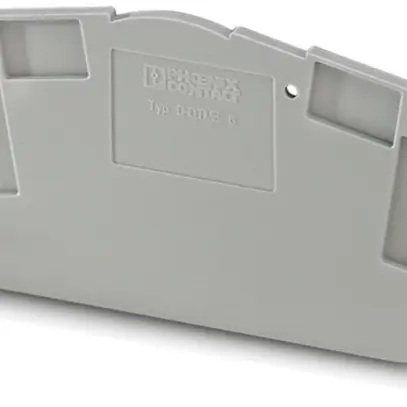 Piastra terminale CLIPLINE grigio per DTME 6 