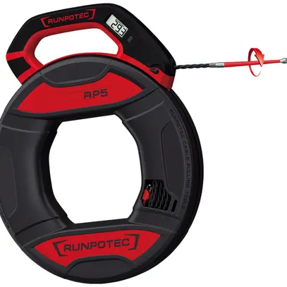 Appareil passe-fil RUNPOTEC RP5 30m avec compte-mètres max.270kg 
