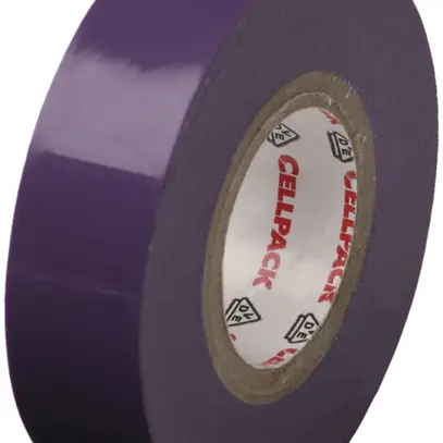 Ruban isolant Cellpack 128 15mm×10m violet 