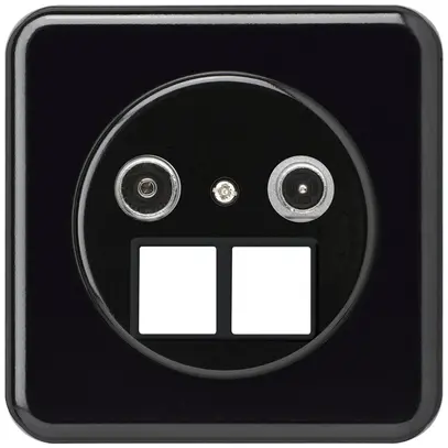 UP-Multimediadose basico TV-R Bauart C 14dB 2GHz schwarz 