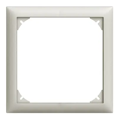 Cadre de recouvrement EDIZIOdue pour poste m.libres, gris clair 