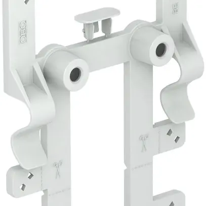 Plaque de montage Bettermann pour canive. de câbles pour T60+T100 gris clair 