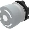 Pilzdrucktaster EAO 84 1NC Löt-/Steckanschluss Ø22.3mm grau/schwarz 