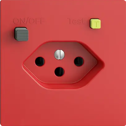 Prise ENC EDIZIOdue T13 FI 30mA F, berry 