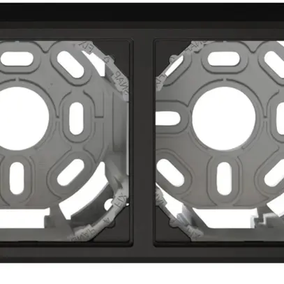 En-tête AP EDIZIO.liv SNAPFIX® 1×2 pour combinaisons au choix noir 