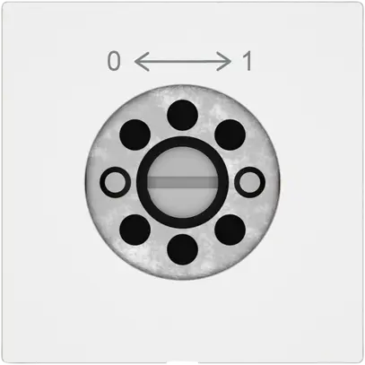 Contatto rotativo EDIZIO.liv SNAPFIX® 0<->1/1P senza cilindro bi 