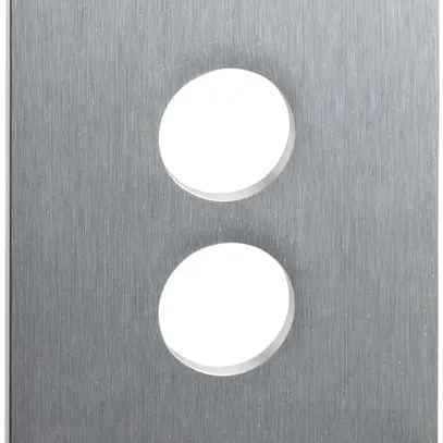 Plaque INC Schneider Electric 72×105mm 2 alésages 