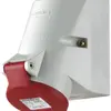 Presa AP CEE Mennekes 16A 3LNPE rosso 
