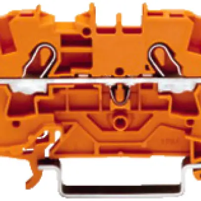 Morsetto di passaggio WAGO Top Job-S 4mm² 4L arancione serie 2004 